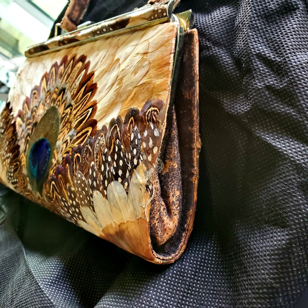 Collectable Peacock Featured Clutch